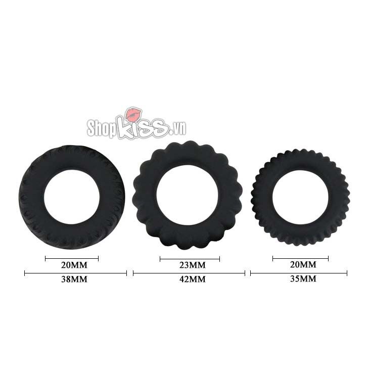 Thông số kích thước chi tiết của từng vòng trong bộ sản phẩm DC60U