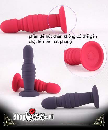 Dụng cụ mát xa hậu môn Loveaider HM07A làm từ silicone y tế cao cấp an toàn