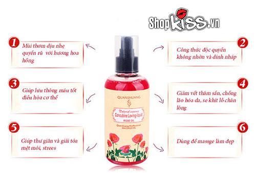 Người phụ nữ đang tận hưởng liệu pháp massage lưng với dầu mát xa hương hoa tự nhiên G12A
