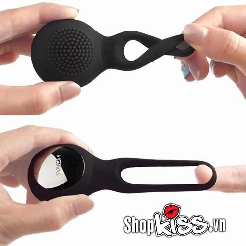Vòng rung Svakom Tyler DC90Q chất liệu silicon mềm mại, co giãn tốt