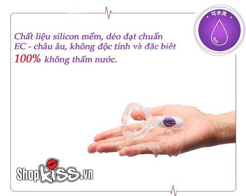 Vòng rung Durex DC59A chất liệu silicone cao cấp chống thấm nước an toàn