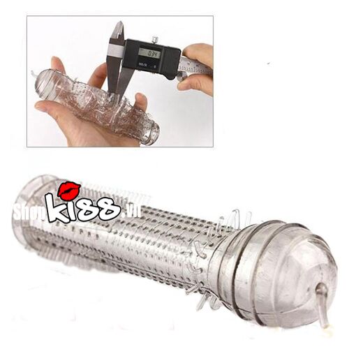 Cận cảnh bao đôn dên siêu mỏng nhiều gai DC14Q mang lại cảm giác chân thực