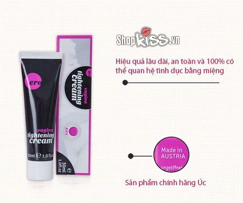 Trải nghiệm an toàn khi sử dụng gel se khít Eros G05B, có thể dùng khi quan hệ bằng miệng.