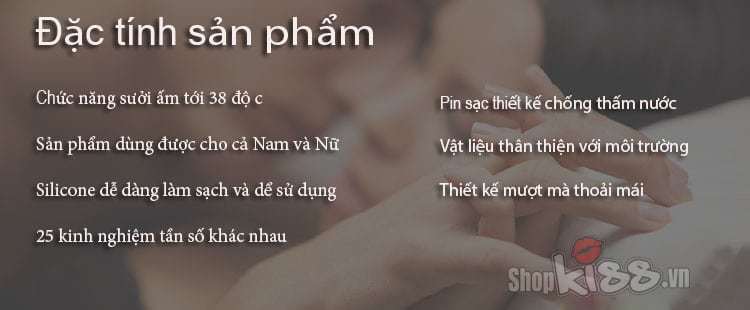 Dụng cụ kích thích hậu môn Svakom Primo cao cấp của Mỹ với nhiều chế độ rung đa dạng