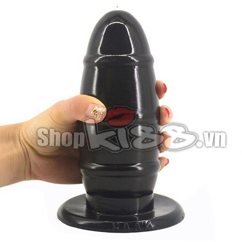Plug hậu môn Faak HM077 màu hồng với đế hít tường chắc chắn, phù hợp cho gay