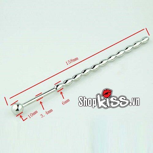 Biểu đồ kích thước chi tiết của thanh kích thích niệu đạo kim loại DC11A