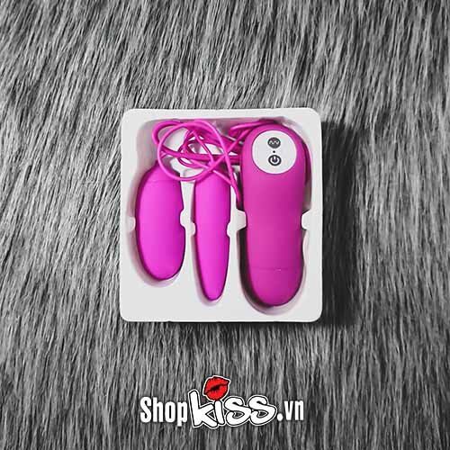 Trứng rung massage điểm G cao cấp Prettylove 2 đầu EG31A dành cho nữ