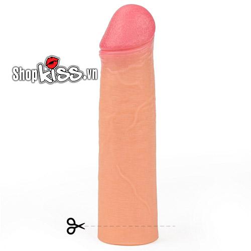 Bao đôn silicon Lovetoy BD40B giúp tăng cỡ và kiểm soát xuất tinh sớm
