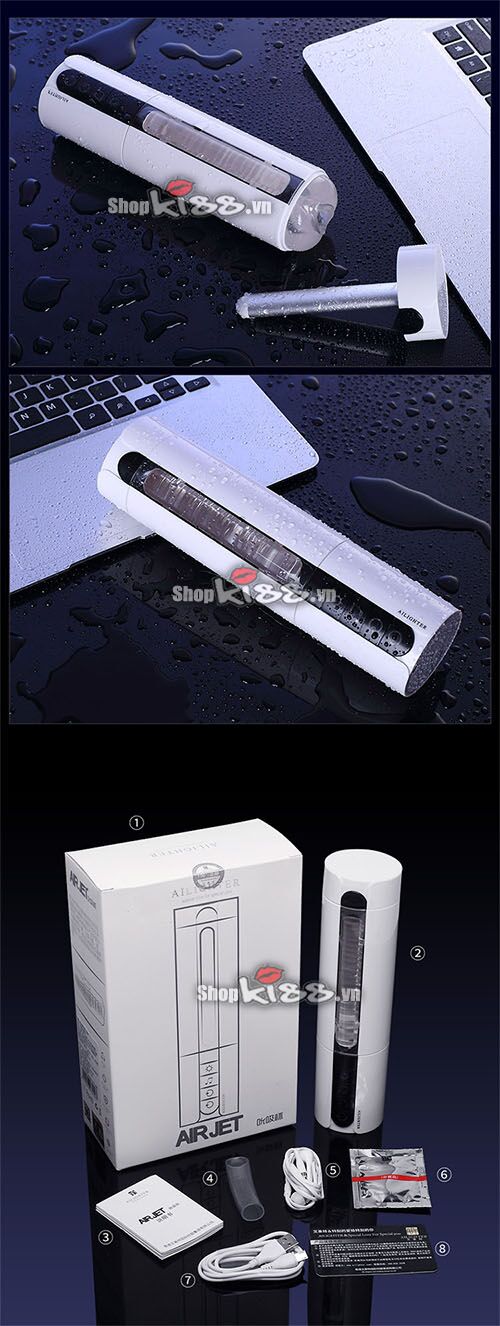 Hình ảnh Máy bú mút dương vật tự động Air Jet AD40B cao cấp với đế dán tường, có bán tại Do18.net (thay thế cho shopkiss).