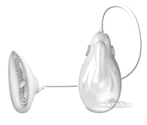 Các gai mềm bên trong máy bú liếm PrettyLove DC88V rung động mạnh mẽ kích thích tiết dịch âm đạo