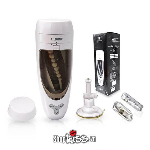 Máy thủ dâm tự động Juicer gắn tường AD40C chính hãng Ailighter, vỏ trắng sang trọng