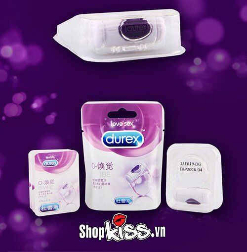 Vòng rung Durex DC59 giúp kéo dài thời gian, đổi tư thế yêu
