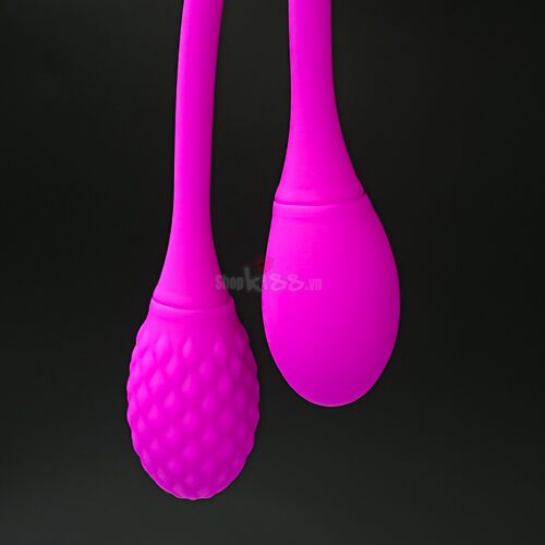 Bề mặt phủ silicone y tế cao cấp mềm mịn của trứng rung Pretty Love DC79M