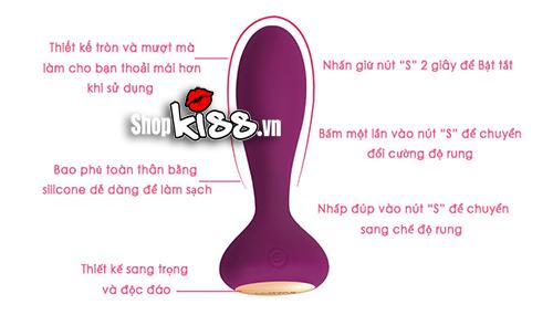 Hướng dẫn sử dụng các nút điều khiển chế độ rung trên Svakom Julie DC89N