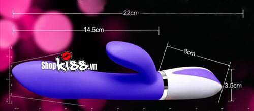 Kích thước chi tiết của dương vật giả Libo MS28N với phần thân và tay cầm