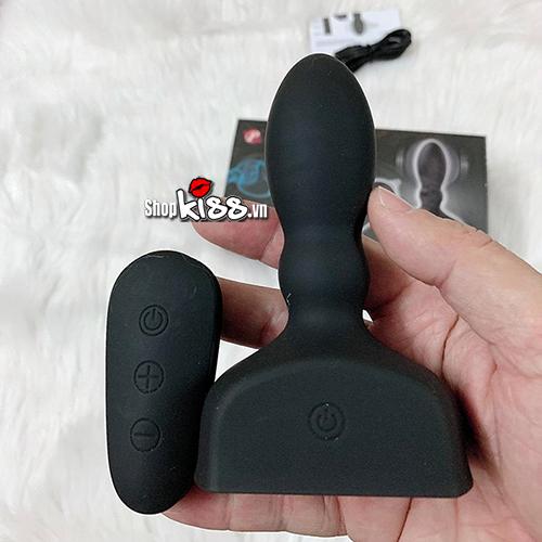 Máy rung hậu môn Prettylove Hariet HM02P cầm tay nhỏ gọn, điều khiển từ xa siêu kích thích