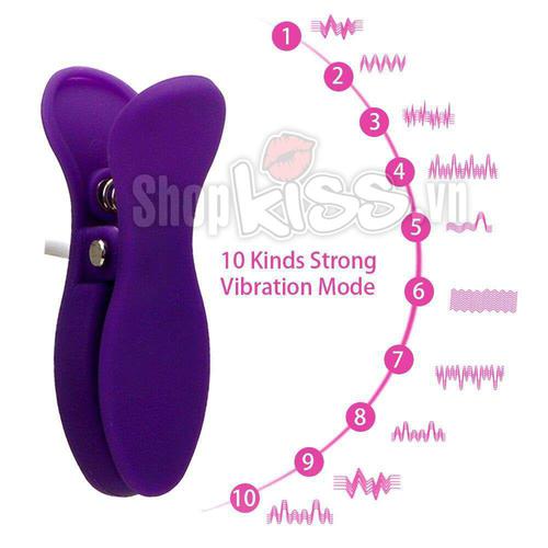 10 chế độ rung đa dạng của kẹp nhũ hoa OMYSKY EG18C