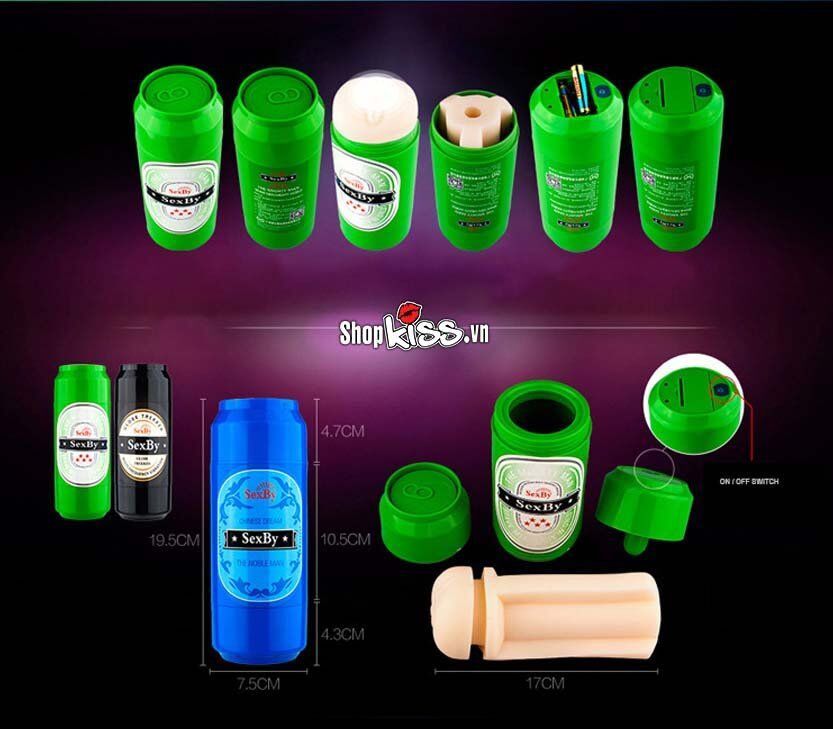 Hướng dẫn sử dụng âm đạo giả Sexby AD41B kết hợp gel bôi trơn
