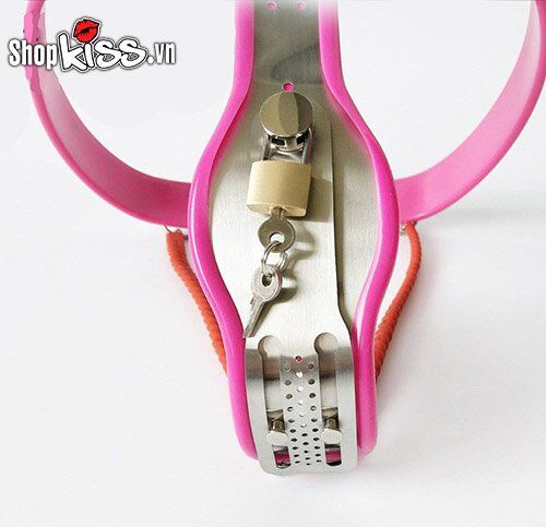 Ổ khóa rời và bộ 3 chìa khóa đi kèm quần lót trinh tiết BZ9A