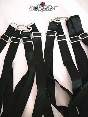 Cận cảnh dây đeo mềm mại của võng đu treo trần SM104 không gây kích ứng