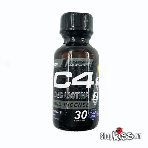 Popper C4 Long Lasting dung tích lớn 30ml tiết kiệm cho người dùng