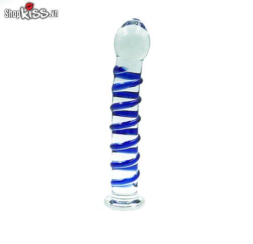 Dương vật giả thủy tinh DV52T chất liệu cao cấp mang lại cảm giác mát lạnh độc đáo khi sử dụng