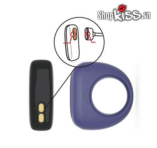 Cổng sạc USB tiện lợi của vòng rung Magic Dante cao cấp