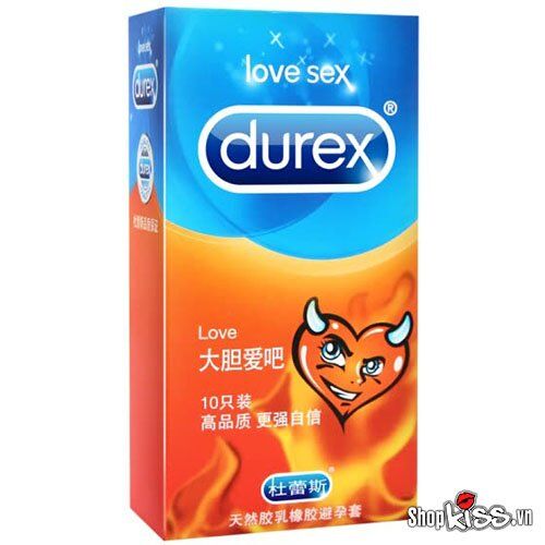 Mua bao cao su Durex Love LOVE2 chính hãng, giao hàng kín đáo tại Do18.net