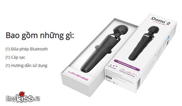 Lovense DOMI 2 chống thấm nước 100%, an toàn sử dụng trong môi trường ẩm ướt như nhà tắm