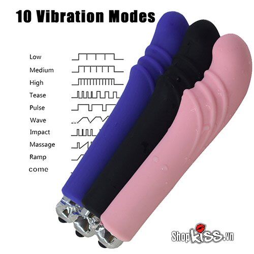 Faak DC05 tích hợp 10 chế độ rung đa dạng mang lại nhiều cung bậc cảm xúc thăng hoa