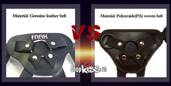 Đai đeo bằng da của Faak DC65M mang lại sự bền bỉ và cao cấp hơn so với các loại thông thường
