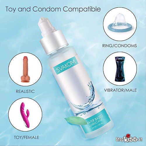 Gel bôi trơn gốc nước Svakom G30 an toàn khi dùng với đồ chơi tình dục silicone