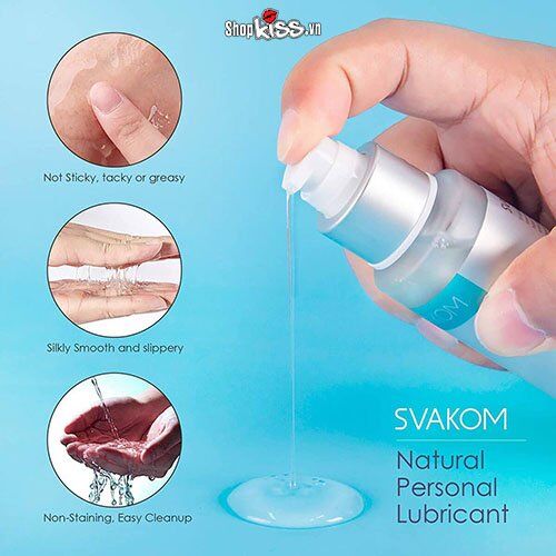Gel bôi trơn Svakom G30 gốc nước dễ dàng rửa sạch không gây nhờn rít