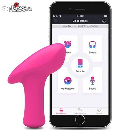 Điều khiển máy mát xa Lovense Ambi AMBI1 từ xa qua ứng dụng Lovense tiện lợi