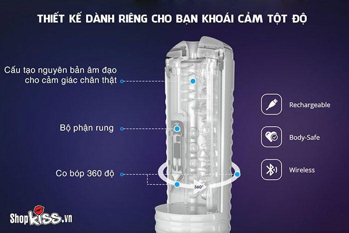 Mua Máy thủ dâm cao cấp cho nam Lovense Max 2 ADMAX2 ở đâu