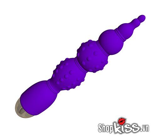 Sản phẩm thanh rung hậu môn FAAK Beads HM17M được trưng bày, nhấn mạnh địa chỉ mua hàng chính hãng và uy tín tại Do18.net.