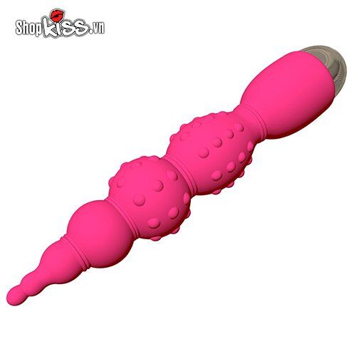 Phiên bản màu tím của thanh rung hậu môn FAAK Beads HM17M, thể hiện sự tinh tế và quyến rũ của sản phẩm đồ chơi người lớn này.