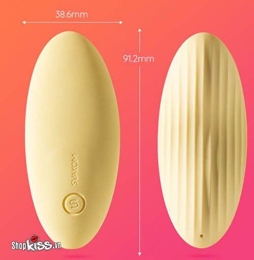 Thông số kích thước chi tiết của máy rung Svakom Echo Neo DC90UN