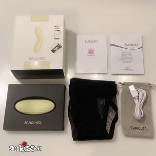 Máy rung Svakom Echo Neo DC90UN cao cấp, chống thấm nước và hoạt động êm ái