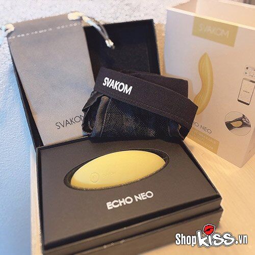 Thiết kế nhỏ gọn của máy rung Svakom Echo Neo DC90UN dễ dàng mang theo và sử dụng kín đáo