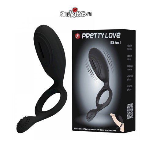 Vòng rung Prettylove Ethel DC76 chính hãng hỗ trợ kéo dài cuộc yêu