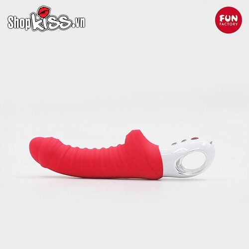 Động cơ rung mạnh mẽ của dương vật giả cầm tay Fun Factory Tiger G5 với 6 chế độ và 6 cường độ