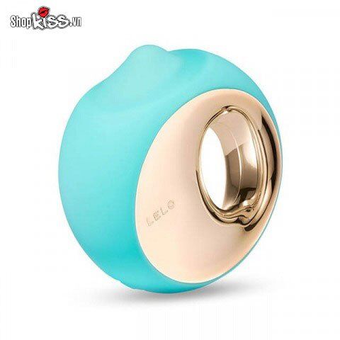Cận cảnh Lelo Ora 3 màu Aqua Blue làm từ silicon y tế cao cấp, an toàn cho da nhạy cảm