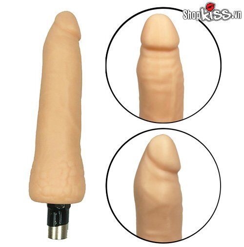 Cận cảnh dương vật giả PK06 mẫu 1 với gốc to và gai sần