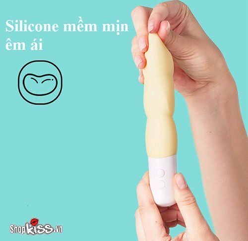 Chất liệu silicon mềm mại đàn hồi của Durex Play Soft Vibrator MS25Y