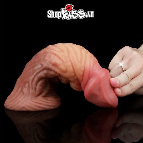 Chất liệu silicone bạch kim cao cấp của Dương vật giả Lovetoy DV58S đảm bảo an toàn