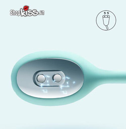Cổng sạc từ tính tiện lợi trên thân trứng rung Svakom Viviana DC89XY