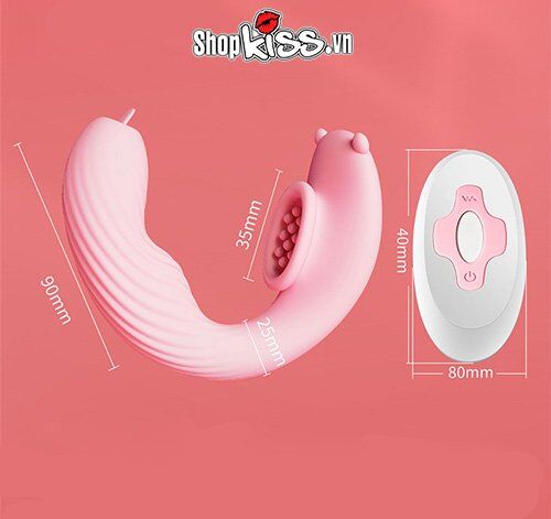 Trứng rung massage điểm G và âm vật Adorable Bear Wear MS41K tại sài gòn