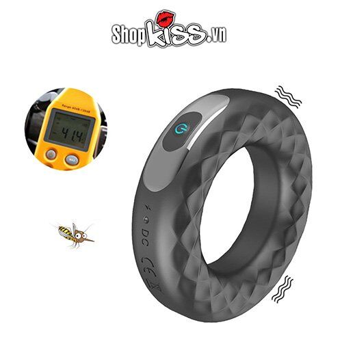 Thiết kế bề mặt vân nổi hình thoi độc đáo của vòng rung SECWELL DC60M giúp tăng cường ma sát và kích thích cho bạn tình