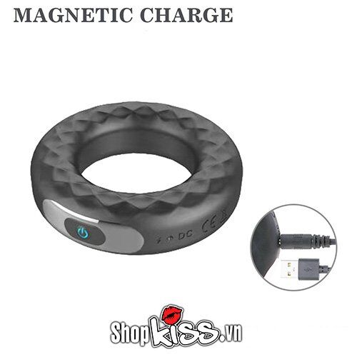 Cổng sạc USB tiện lợi và phổ biến của vòng rung đeo dương vật SECWELL DC60M